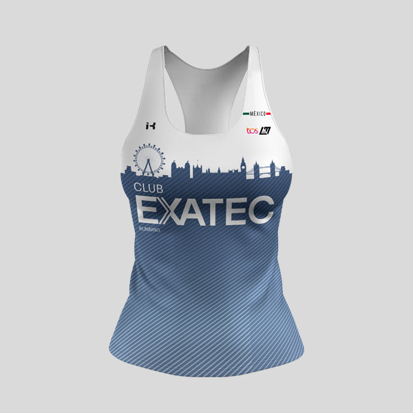 London Marathon Tank top Oficial Club EXATEC Running.