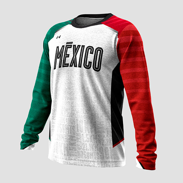 Jersey "Ponte la de México 2.0" Caballero Manga Larga