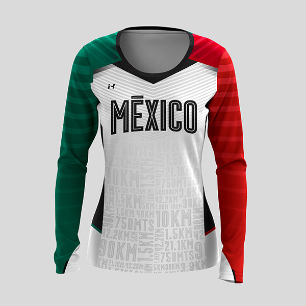 Jersey "Ponte la de México 2.0" Dama Manga Larga