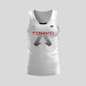 ARDENNAS 2.0 Playera Competition  Blanca Caballero Tirantes Edicion Maraton  Tokyo