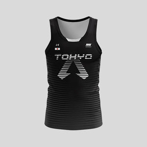 ARDENNAS 2.0 Playera Competition  Negra Caballero Tirantes Edicion Maraton  Tokyo