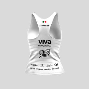 ARDENNAS 2.0 Tank top Dama Competition Blanca Edicion Maraton Monterrey