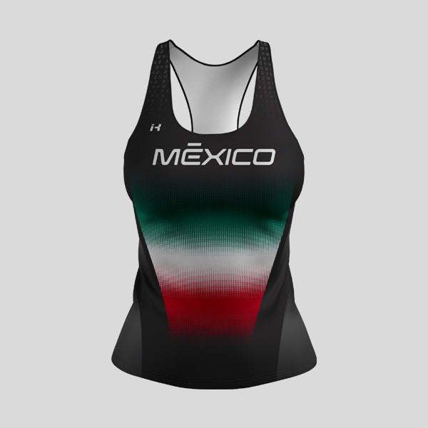 Tank top Dama Black "Ponte la de México" 4.0
