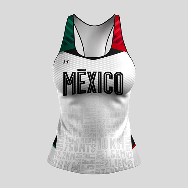 Tank top Dama "Ponte la de México" 2.0