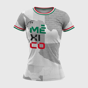 Jersey Manga Corta Dama "Ponte la de México" 3.0