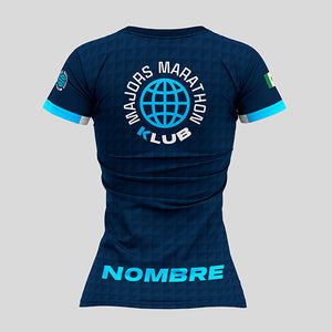 Playera Dama Manga Corta Fenix Crew Chicago Marathon