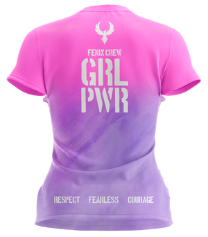 Playera Manga Corta Fenix Crew Girl Power