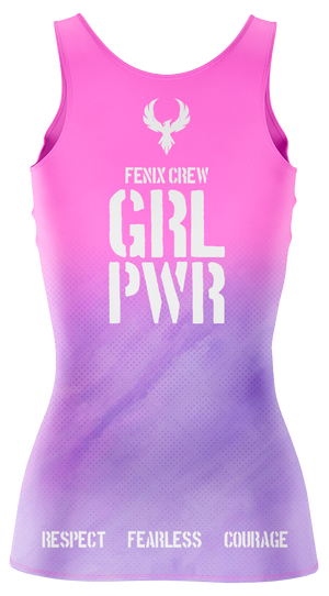 Playera Tank top Fenix Crew Girl Power