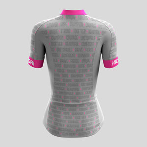 Jersey Ciclismo Basic Pro Gris  Stronger Than Ever Dama