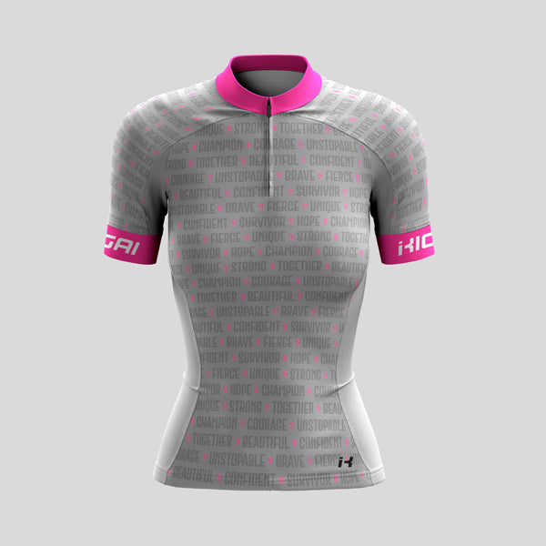 Jersey Ciclismo Premium Gris  Stronger Than Ever Dama