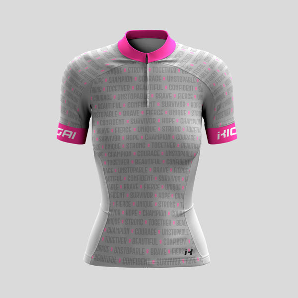 Jersey Ciclismo Basic Pro Gris  Stronger Than Ever Dama