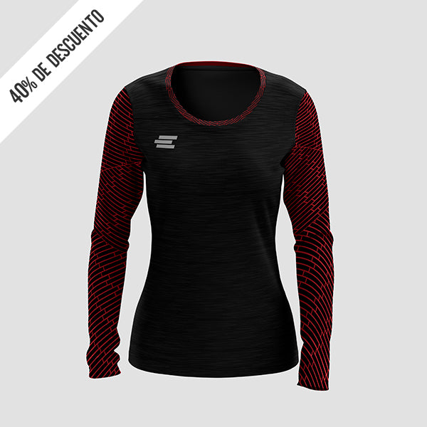 Playera  Entrenamiento Dama manga larga