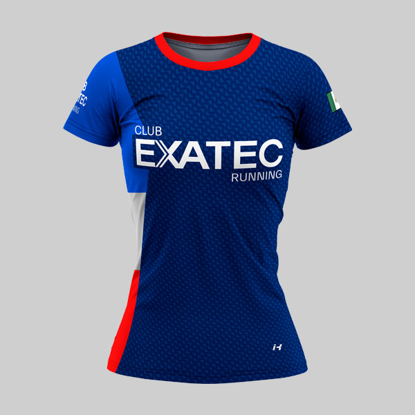 Playera Oficial Club EXATEC Running Dama.