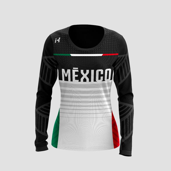 Jersey "Ponte la de México" Dama Manga Larga